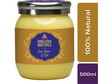 Himalayan Natives Cow Ghee/Tuppa - A2 Gir, 500 ml