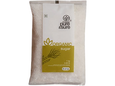 Phalada Pure & Sure Organic - Sugar/Sakkare, 1 kg