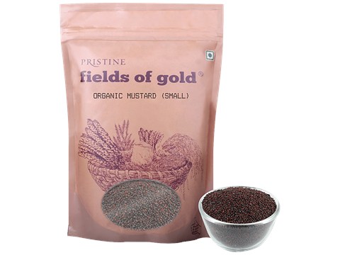 PRISTINE Fields Of Gold Organic Mustard - Small, 100 g