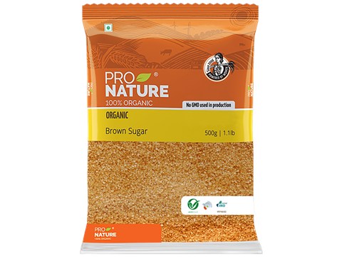 Pro Nature Sugar/Sakkare - Brown, 500 g