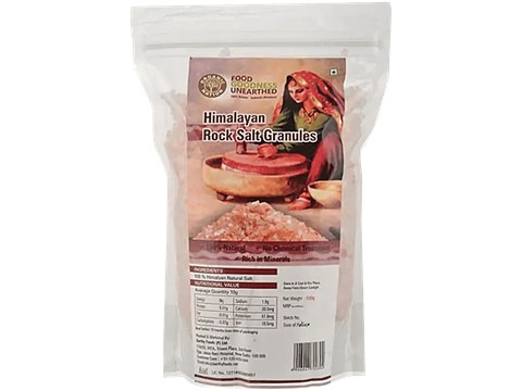 Organic Nation Himalayan Rock Salt/Uppu Granules, 500 g