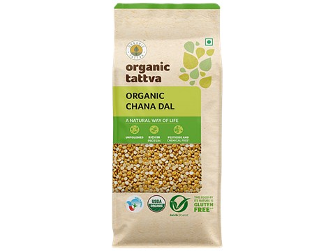 Organic Tattva Organic Channa Dal, 500 g