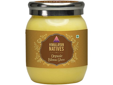 Himalayan Natives Cow Ghee - Organic Bilona, Pure & Natural, 1 L