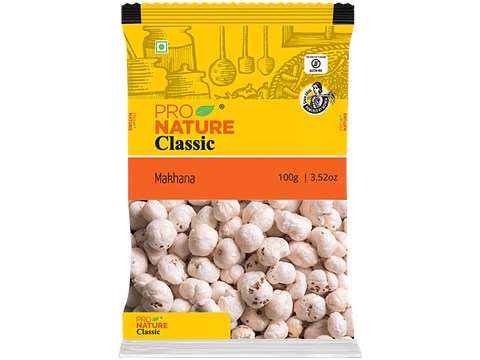 Pro Nature Classic Makhana/Phool Makhana, 100 g