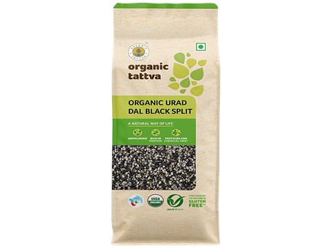 Organic Tattva Organic Urad - Black Split, 500 g