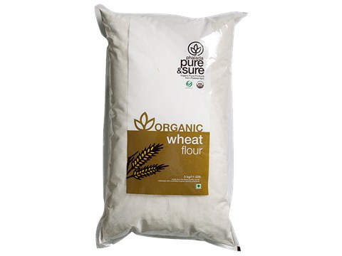Phalada Pure & Sure Organic - Wheat Flour, 5 kg