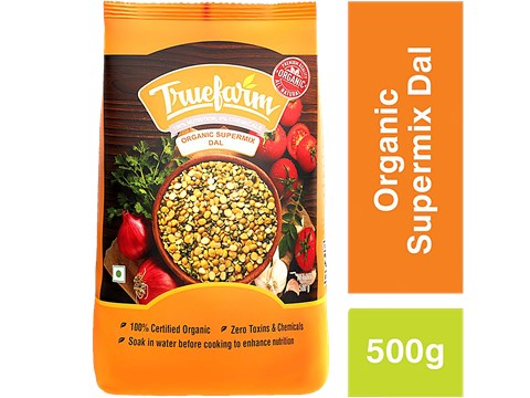 Truefarm Organic Super Mix Dal, 500 g