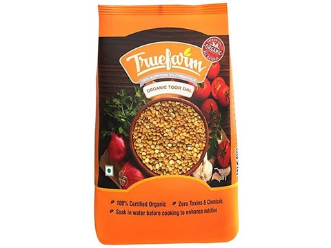 Truefarm Organic Toor Dal, 500 g