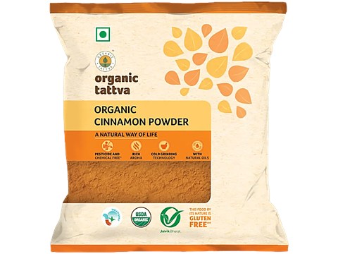 Organic Tattva Cinnamon/Chakke Powder - Organic, 100 g