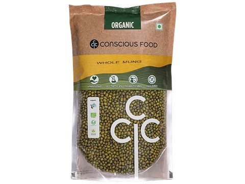 Conscious Food Whole Mung, 500 g