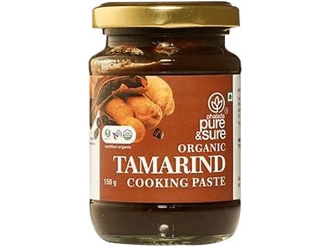 Phalada Pure & Sure Organic Tamarind Paste - Sweet & Tangy, 150 g