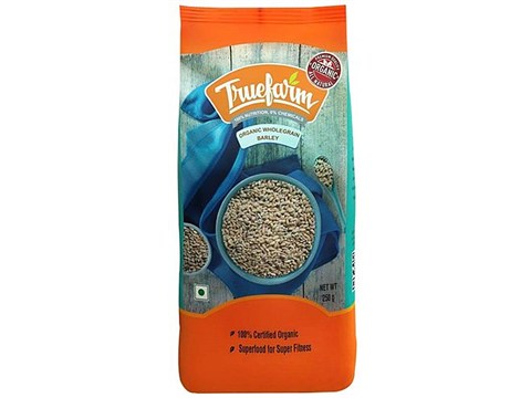 Truefarm Organic Whole Grain Barley, 250 g