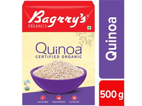 Bagrry's Organic Quinoa - Gluten Free Aids Weight Loss, 500 g