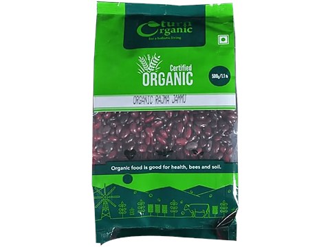 Turn Organic Rajma/Capparadavare Jammu, 500 g