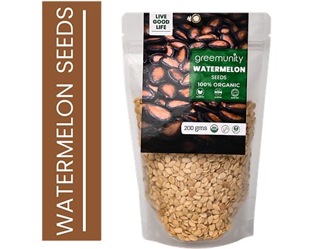 Greemunity Organic Watermelon Seeds, 200 g