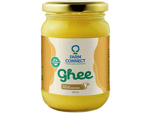 Farm Connect Ghee - Authentic Traditional Style, Rich In Calcium, Healthy, 250 ml