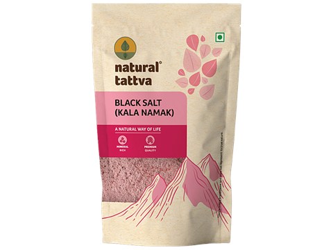 Organic Tattva Organic Black Salt, 500 g