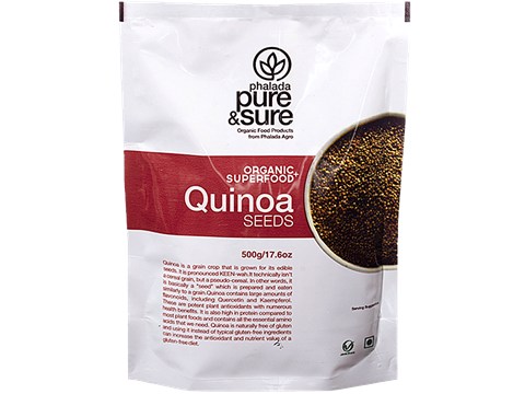 Phalada Pure & Sure Organic - Quinoa Seeds, 500 g