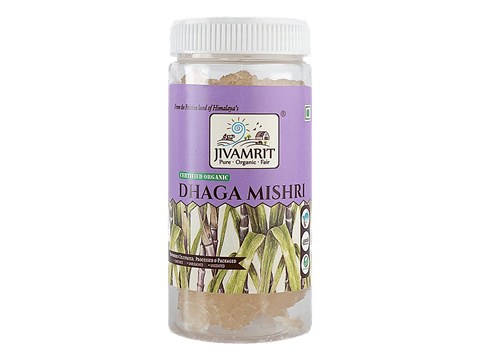Jivamrit Organic Dhaga Mishri, 250 g