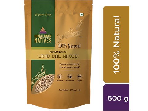 Himalayan Natives Urad Dal/Uddina Bele - Whole, 500 g