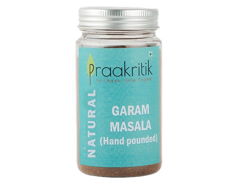Praakritik Natural Garam Masala - Hand Pounded, 100 g