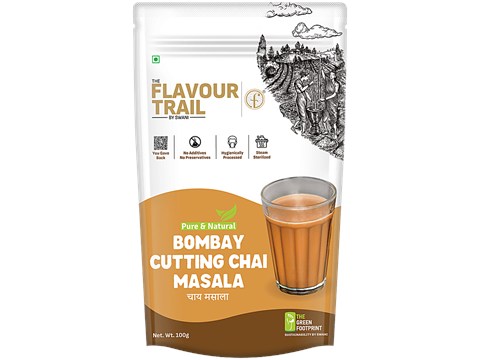The Flavour Trail by Swani Organic Bombay Cutting Chai Masala, 100 g