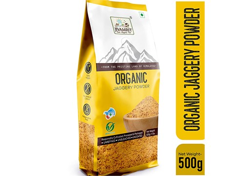 Jivamrit Organic Jaggery Powder, 500 g