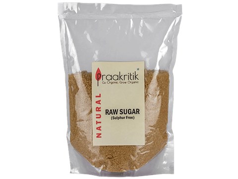 Praakritik Natural Raw Sugar, 1 kg