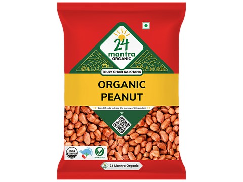 24 Mantra Organic Organic - Peanut/Kadalekayi, 1 kg