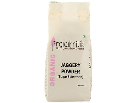 Praakritik Organic Jaggery/Bella Powder, 500 g