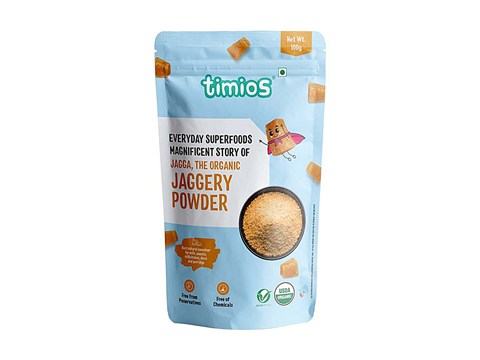 Timios Jagga, The Organic Jaggery Powder, 150 g