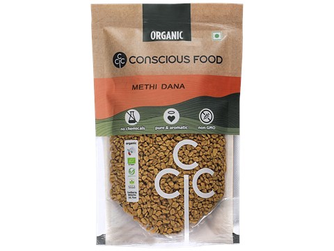 Conscious Food Methi Dana, 100 g