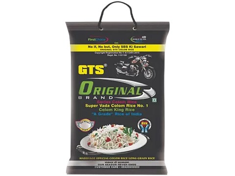Bullet GTS Original Vada Kolam Raw Rice, 10 kg