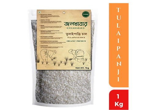Jolkhabar Tulaipanji Rice - Organic, Premium & Aromatic, 1 kg