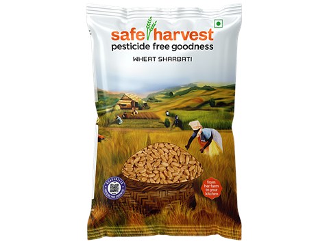 Safe Harvest Wheat Sharbati, 1 kg