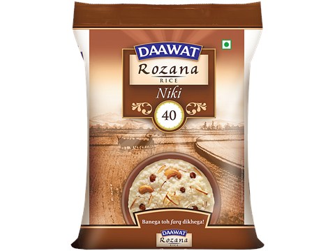 Daawat Rozana Niki 40 Rice, 10 kg