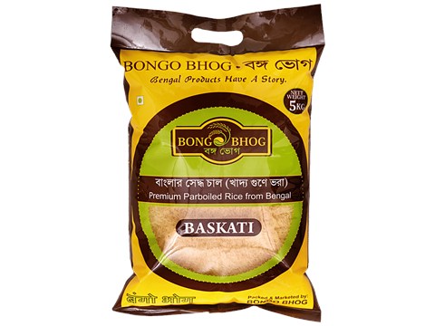 Bongo Bhog Royal Long Grain Banskati Rice, 5 kg
