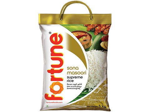 Fortune Sona Masoori Supreme Rice, 5 kg