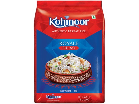 Kohinoor Authentic Basmati Rice Royale Pulao, 1 kg