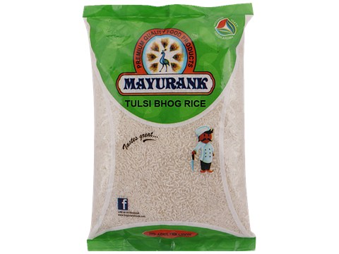 Mayurank Tulsi Bhog Rice - Versatile Grain, Rich In Fibre, 1 kg