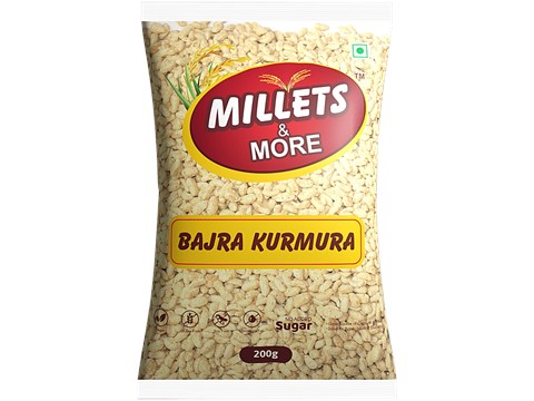 Millets & More Bajra Kurmura, 200 g