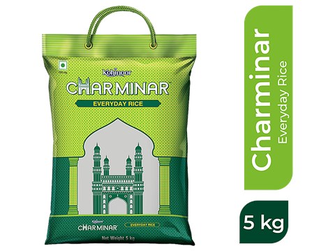 Kohinoor Charminar Everyday Basmati Rice/Basmati Akki, 5 kg
