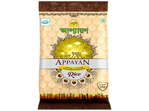 Appayan Colour Sortexed Pure Husking Dudheswar Rice, 5 kg