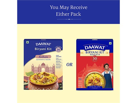 Daawat Kolkata Biryani Kit, 334 g