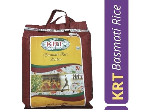 KRT Basmati Rice Dubar - Tasty, Healthy, Long Grain, 5 kg