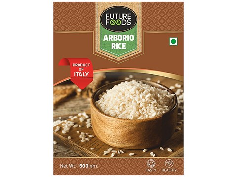 Future Foods Arborio Rice - Short Grain, Product Of Italy, Makes Risotto, 500 g