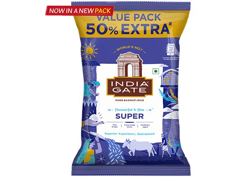 India Gate Basmati Rice/Basmati Akki - Super, 1.5 kg