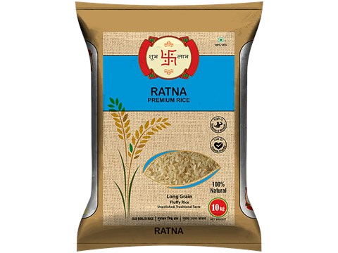 Shubh Labh Unpolished Premium Ratna Rice, 10 kg