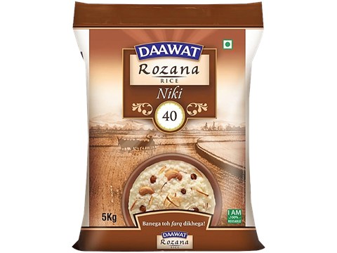 Daawat Rozana Niki Rice, 5 kg