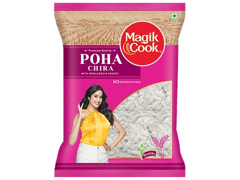 Magik Cook Poha - Rich In Fibre, Carbohydrate, 500 g